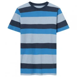KnowledgeCotton Apparel - Regular Block Striped T-Shirt - T-shirt