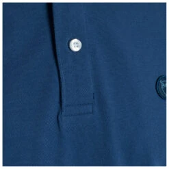 KnowledgeCotton Apparel - Rowan Basic Polo Vegan - Polo -Vestes Boutique knowledgecotton apparel rowan basic polo vegan polo detail 3