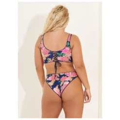 Maaji - Women's Indigo Blue Guinea - Haut De Maillot -Vestes Boutique maaji womens indigo blue guinea haut de maillot detail 7