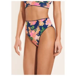 Maaji - Women's Indigo Blue Suzy Q - Bas De Maillot -Vestes Boutique maaji womens indigo blue suzy q bas de maillot detail 5