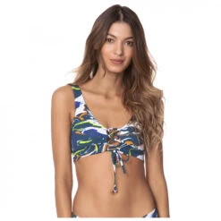 Maaji - Women's Marble Blue Allure - Haut De Maillot -Vestes Boutique maaji womens marble blue allure haut de maillot detail 3