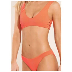 Maaji - Women's Orange Poppy Flirt - Bas De Maillot 11 Maaji - Women's Orange Poppy Flirt - Bas De Maillot -Vestes Boutique maaji womens orange poppy flirt bas de maillot detail 5