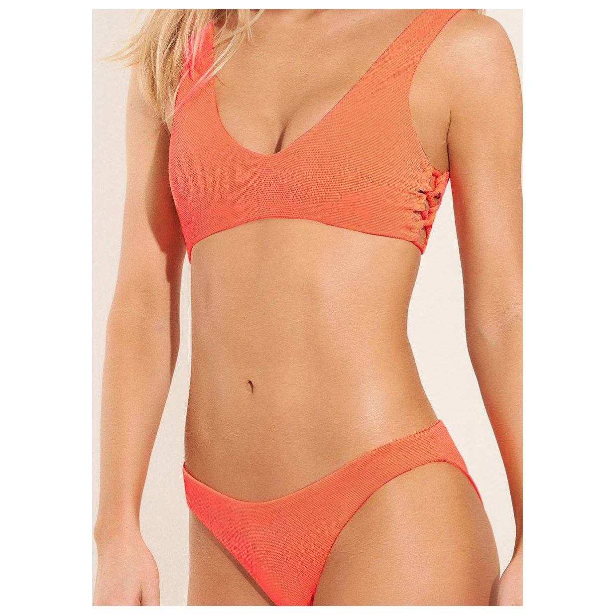 Maaji - Women's Orange Poppy Flirt - Bas De Maillot 6 Maaji - Women's Orange Poppy Flirt - Bas De Maillot – Image 4