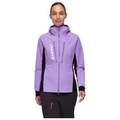 Mammut - Women's Aenergy SO Hybrid Hooded Jacket - Veste Softshell -Vestes Boutique mammut womens aenergy so hybrid hooded jacket veste softshell detail 2