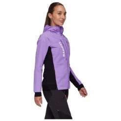Mammut - Women's Aenergy SO Hybrid Hooded Jacket - Veste Softshell -Vestes Boutique mammut womens aenergy so hybrid hooded jacket veste softshell detail 4