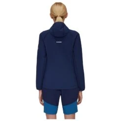 Mammut - Women's Madris Light ML Hooded Jacket - Veste Softshell -Vestes Boutique mammut womens madris light ml hooded jacket veste softshell detail 3
