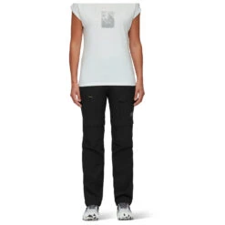 Mammut - Women's Zinal Hybrid Zip Off Pants - Pantalon Convertible -Vestes Boutique mammut womens zinal hybrid zip off pants pantalon convertible detail 3