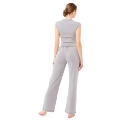 Mandala - Women's Luxe Ribbed Sweatpants - Pantalon De Jogging -Vestes Boutique mandala womens luxe ribbed sweatpants pantalon de jogging detail 5