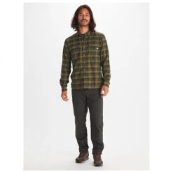 Marmot - Bayview Midweight Flannel L/S - Chemise -Vestes Boutique marmot bayview midweight flannel l s chemise detail 4