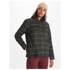 Marmot - Women's Ridgefield HW Sherpa Lined Flannel - Veste De Loisirs -Vestes Boutique marmot womens ridgefield hw sherpa lined flannel veste de loisirs detail 4