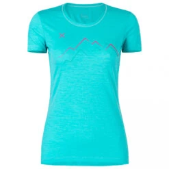 Montura - Women's Merino Skyline T-Shirt - T-shirt En Laine Mérinos -Vestes Boutique montura womens merino skyline t shirt t shirt en laine merinos 3