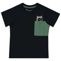 Namuk - Kid's Pluto Merino Pocket T-Shirt - T-shirt En Laine Mérinos -Vestes Boutique namuk kids pluto merino pocket t shirt t shirt en laine merinos 1