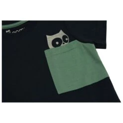 Namuk - Kid's Pluto Merino Pocket T-Shirt - T-shirt En Laine Mérinos -Vestes Boutique namuk kids pluto merino pocket t shirt t shirt en laine merinos detail 4