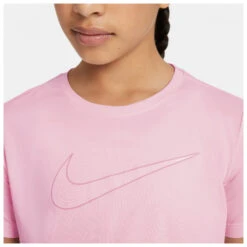 Nike - Big Kid's Dri-Fit One Short-Sleeve Training Top - T-shirt Technique -Vestes Boutique nike big kids dri fit one short sleeve training top t shirt technique detail 5
