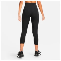 Nike - Women's One High-Rise Cropped Leggings -Vestes Boutique nike womens one high rise cropped leggings detail 4