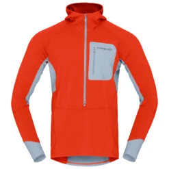 Norrøna - Senja Warm1 Hood - T-shirt De Running -Vestes Boutique norroena senja warm1 hood t shirt de running 2