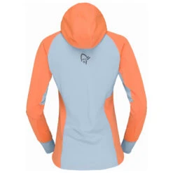 Norrøna - Women's Senja Warm1 Hood - T-shirt De Running -Vestes Boutique norroena womens senja warm1 hood t shirt de running detail 2