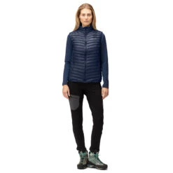 Norrøna - Women's Trollveggen Superlight Down850 Vest - Doudoune Sans Manches -Vestes Boutique norroena womens trollveggen superlight down850 vest doudoune sans manches detail 3
