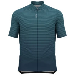 Odlo - T-Shirt S/U Collar S/S Full Zip Essential Print - Maillot De Cyclisme -Vestes Boutique odlo t shirt s u collar s s full zip essential print maillot de cyclisme 2