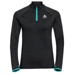 Odlo - Women's Midlayer 1/2 Zip Axalp Ceramiwarm - T-shirt Technique -Vestes Boutique odlo womens midlayer 1 2 zip axalp ceramiwarm t shirt technique 1