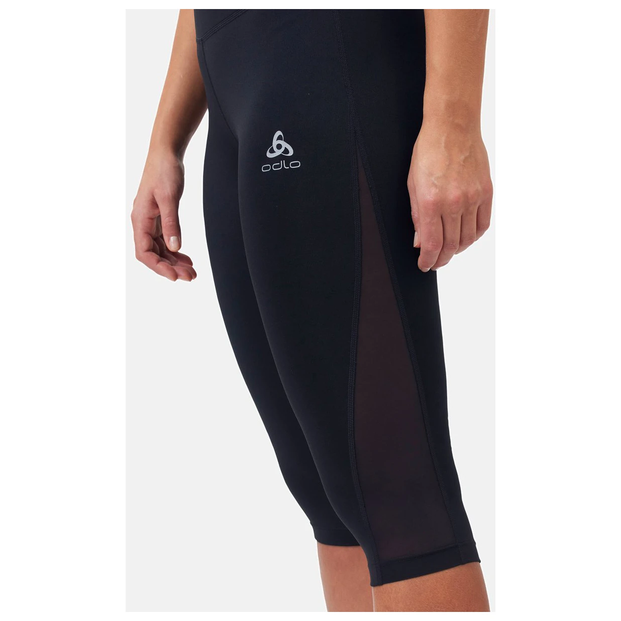 Odlo - Women's Tights 3/4 Essential Mesh - Collant De Running 6 Odlo - Women's Tights 3/4 Essential Mesh - Collant De Running – Image 4