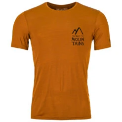 Ortovox - 120 Cool Tec Mountain Duo T-Shirt - T-shirt En Laine Mérinos -Vestes Boutique ortovox 120 cool tec mountain duo t shirt t shirt en laine merinos 3