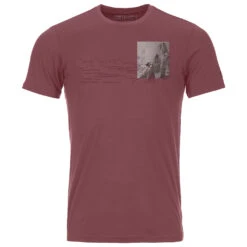 Ortovox - 140 Cool Illu-Pic TS - T-shirt En Laine Mérinos -Vestes Boutique ortovox 140 cool illu pic ts t shirt en laine merinos 3