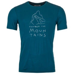 Ortovox - 150 Cool Mountain Protector T-Shirt - T-shirt En Laine Mérinos