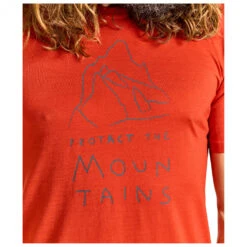 Ortovox - 150 Cool Mountain Protector T-Shirt - T-shirt En Laine Mérinos -Vestes Boutique ortovox 150 cool mountain protector t shirt t shirt en laine merinos detail 5