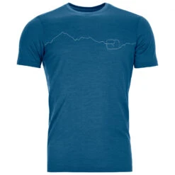 Ortovox - 150 Cool Mountain - T-shirt En Laine Mérinos -Vestes Boutique ortovox 150 cool mountain t shirt en laine merinos 3