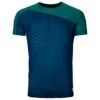 Ortovox - 170 Cool Horizontal TS - T-shirt En Laine Mérinos