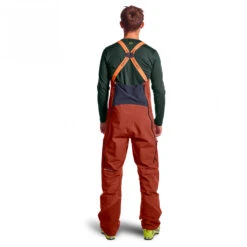 Ortovox - 3L Deep Shell Bib Pants - Pantalon De Ski -Vestes Boutique ortovox 3l deep shell bib pants pantalon de ski detail 4