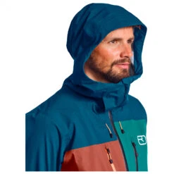 Ortovox - 3L Deep Shell Jacket - Veste De Ski -Vestes Boutique ortovox 3l deep shell jacket veste de ski detail 3