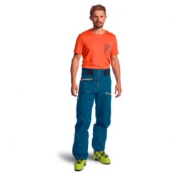 Ortovox - 3L Deep Shell Pants - Pantalon De Ski -Vestes Boutique ortovox 3l deep shell pants pantalon de ski detail 3