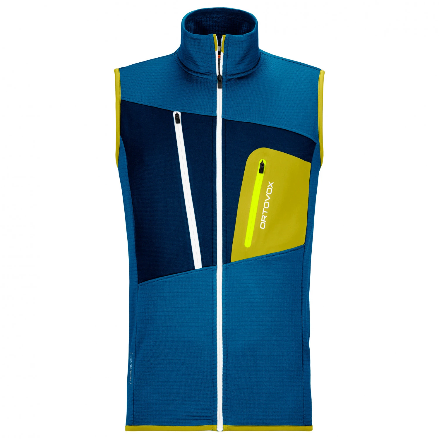 Ortovox - Fleece Grid Vest - Gilet En Laine Mérinos 6 Ortovox - Fleece Grid Vest - Gilet En Laine Mérinos – Image 4