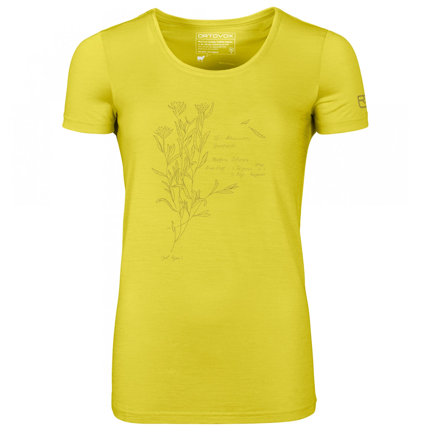 Ortovox - Women's 120 Cool Tec Sweet Alison TS - T-shirt En Laine Mérinos 5 Ortovox - Women's 120 Cool Tec Sweet Alison TS - T-shirt En Laine Mérinos – Image 3