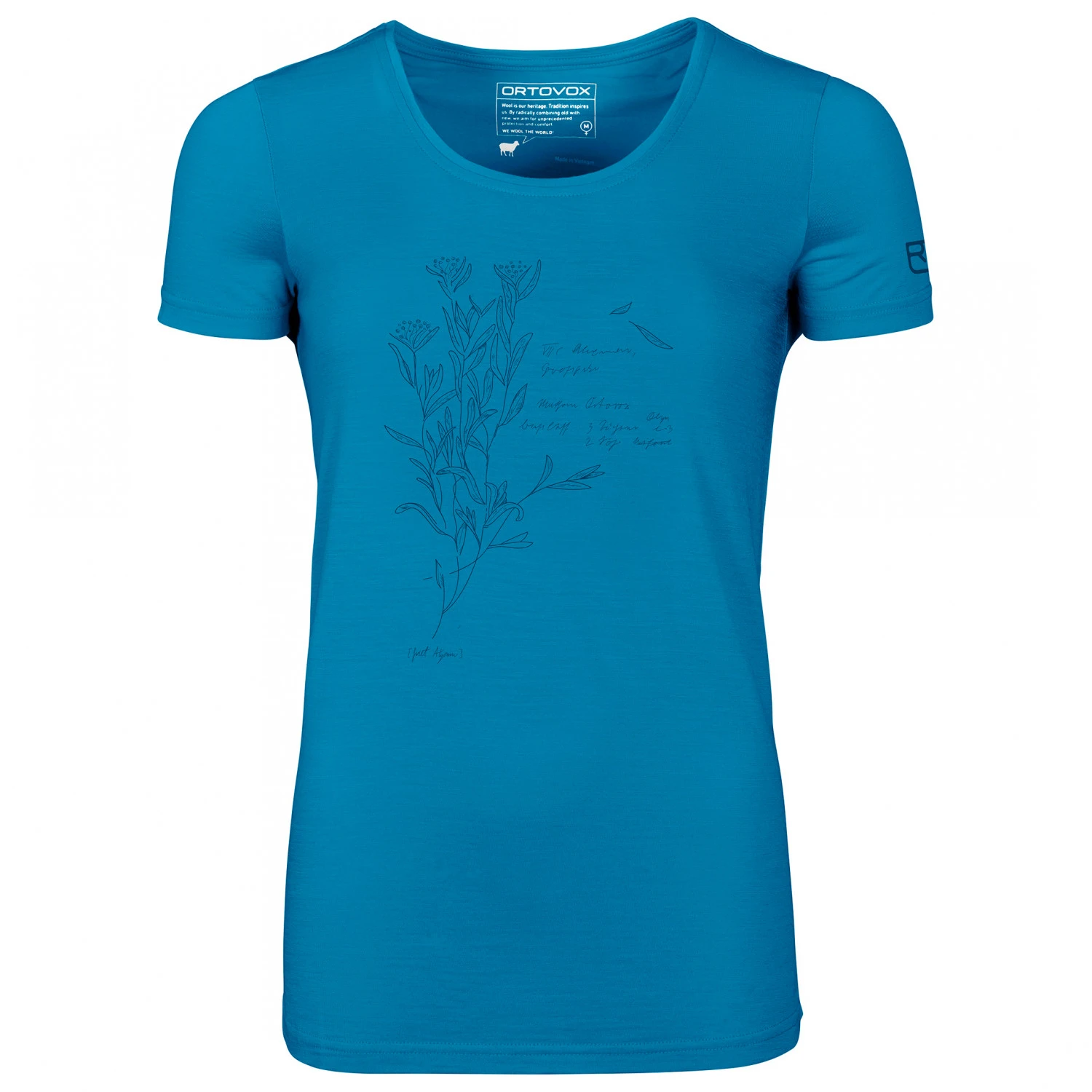 Ortovox - Women's 120 Cool Tec Sweet Alison TS - T-shirt En Laine Mérinos 6 Ortovox - Women's 120 Cool Tec Sweet Alison TS - T-shirt En Laine Mérinos – Image 4