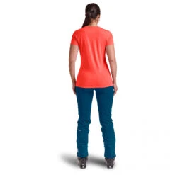 Ortovox - Women's 150 Cool Mountain - T-shirt En Laine Mérinos -Vestes Boutique ortovox womens 150 cool mountain t shirt en laine merinos detail 4