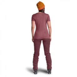 Ortovox - Women's 185 Merino Tangram Logo - T-shirt En Laine Mérinos -Vestes Boutique ortovox womens 185 merino tangram logo t shirt en laine merinos detail 3