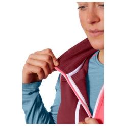 Ortovox - Women's Fleece Grid Vest - Gilet En Laine Mérinos -Vestes Boutique ortovox womens fleece grid vest gilet en laine merinos detail 3