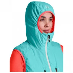 Ortovox - Women's Swisswool Piz Boè Vest - Gilet En Laine Mérinos -Vestes Boutique ortovox womens swisswool piz boe vest gilet en laine merinos detail 3