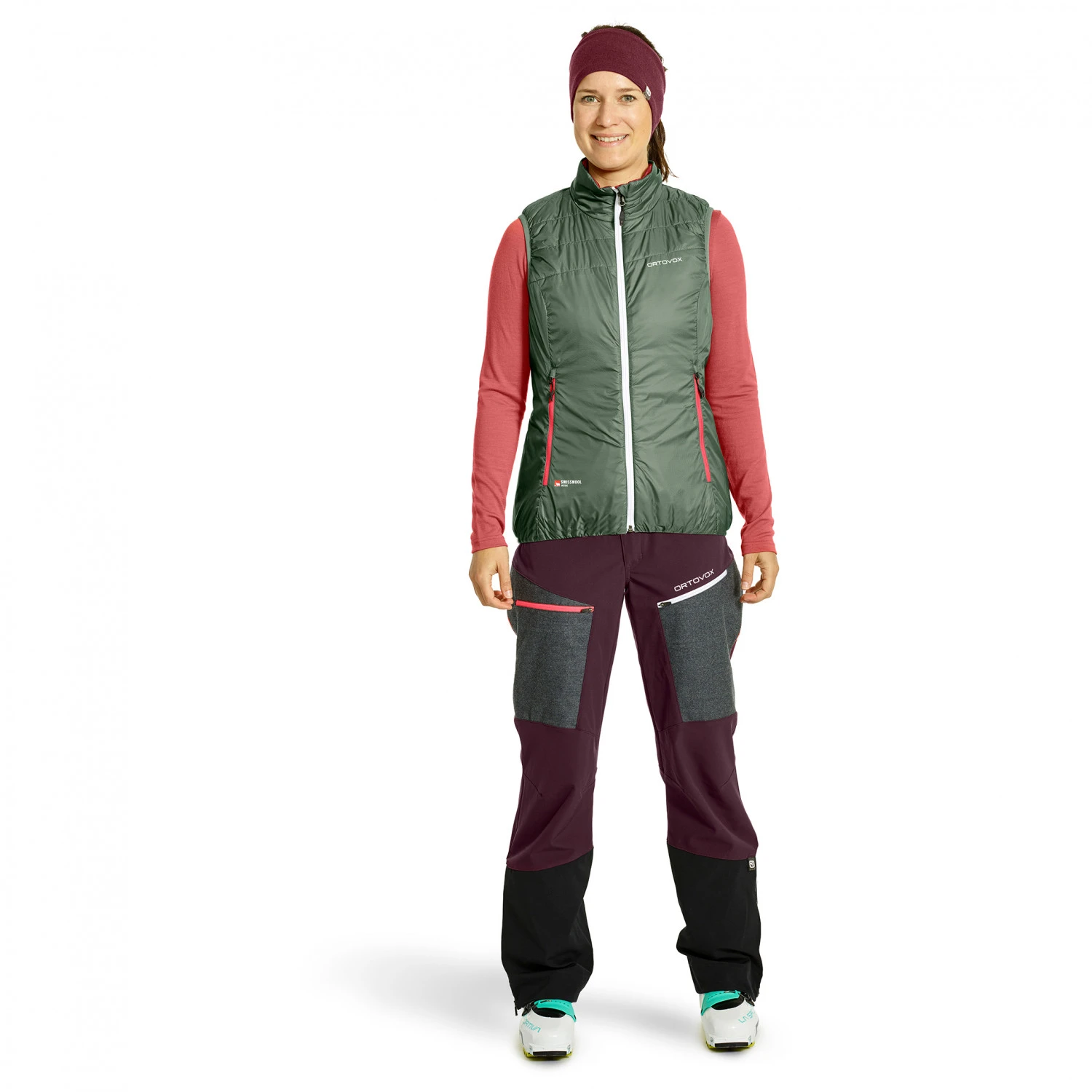 Ortovox - Women's Swisswool Piz Grisch Vest - Gilet En Laine 7 Ortovox - Women's Swisswool Piz Grisch Vest - Gilet En Laine – Image 5