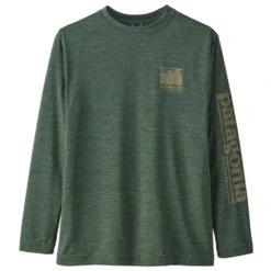 Patagonia - Boy's L/S Cap Cool Daily T-Shirt - T-shirt Technique -Vestes Boutique patagonia boys l s cap cool daily t shirt t shirt technique 1