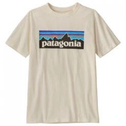 Patagonia - Boy's Regenerative Organic Certification Cotton P-6 Logo T-Shirt - T-shirt -Vestes Boutique patagonia boys regenerative organic certification cotton p 6 logo t shirt t shirt 1