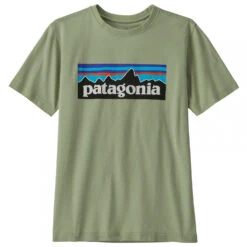 Patagonia - Boy's Regenerative Organic Certification Cotton P-6 Logo T-Shirt - T-shirt -Vestes Boutique patagonia boys regenerative organic certification cotton p 6 logo t shirt t shirt 2