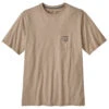 Patagonia - Forge Mark Crest Pocket Responsibili - T-shirt -Vestes Boutique patagonia forge mark crest pocket responsibili t shirt