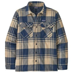 Patagonia - Insulated Organic Cotton MW Fjord Flannel Shirt - Chemise -Vestes Boutique patagonia insulated organic cotton mw fjord flannel shirt chemise 1