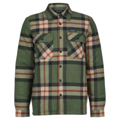 Patagonia - Insulated Organic Cotton MW Fjord Flannel Shirt - Chemise -Vestes Boutique patagonia insulated organic cotton mw fjord flannel shirt chemise 2