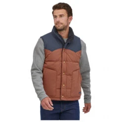 Patagonia - Reversible Bivy Down Vest - Doudoune Sans Manches -Vestes Boutique patagonia reversible bivy down vest doudoune sans manches detail 3