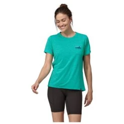 Patagonia - Women's Cap Cool Daily Graphic Shirt - T-shirt Technique -Vestes Boutique patagonia womens cap cool daily graphic shirt t shirt technique detail 3
